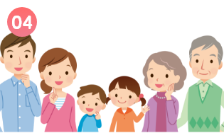 葬儀の際の適用範囲は3親等までのご親族様