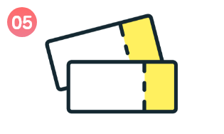 イベント特典及びクーポン券を配信